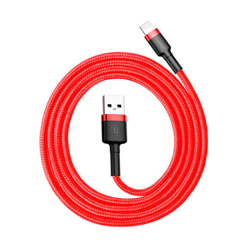 Кабель Baseus Kevlar Lightning Cable 1m Red (CALKLF-B09)