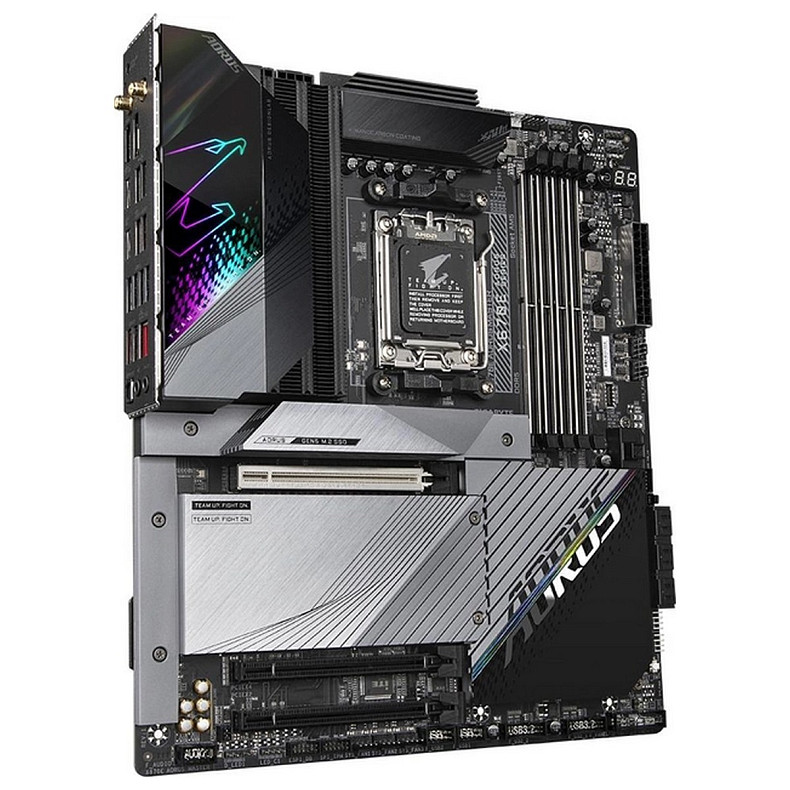 Материнская плата GIGABYTE X670E AORUS MASTER sAM5 X670 4xDDR5 M.2 HDMI DP mATX