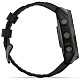 Спортивные часы GARMIN Fenix 8 51mm Sapphire Solar Carbon Gray DLC Titanium with Black Silicone Band