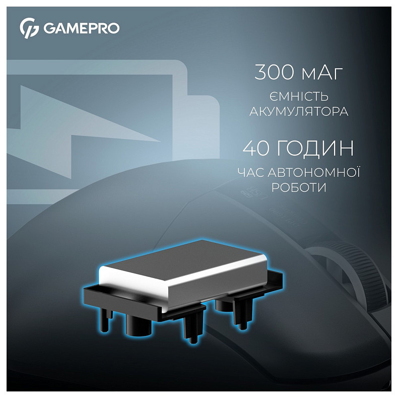 Миша GamePro Asgard Thor Black (GM023B)