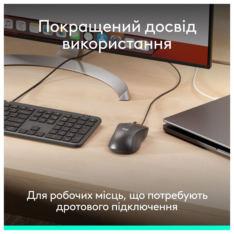 Миша Logitech Signature M520 Graphite (910-007511)