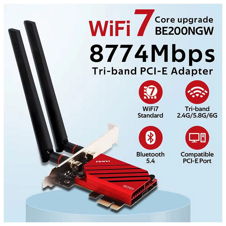 Бездротовий адаптер Fenvi FV-BE8800