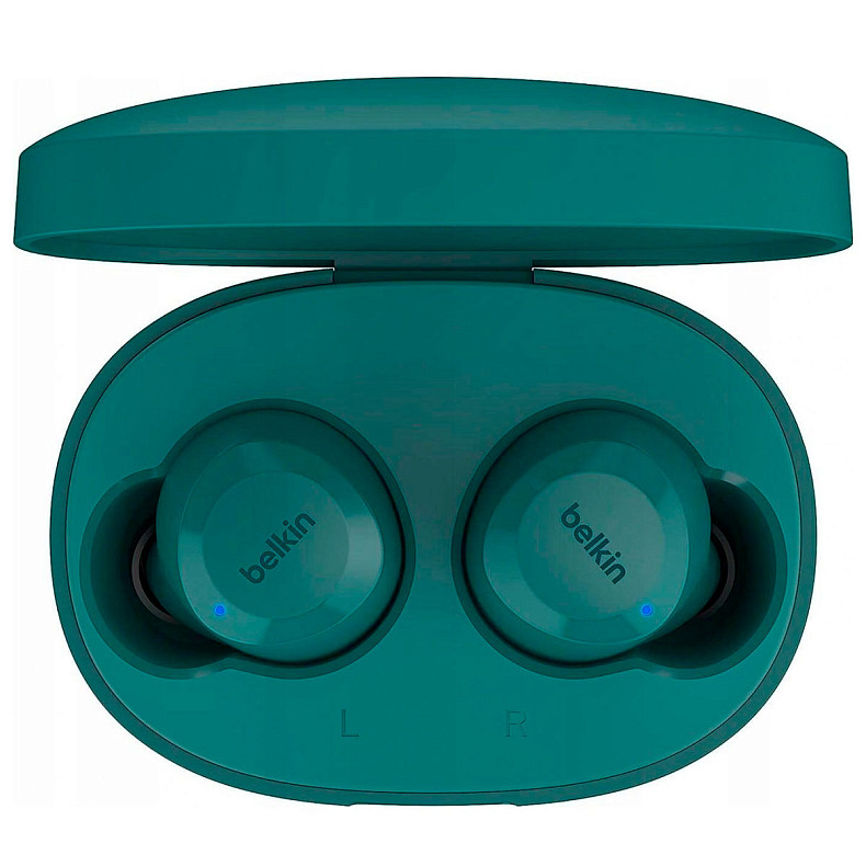 Наушники Belkin Soundform Bolt True Wireless Teal (AUC009BTTE)