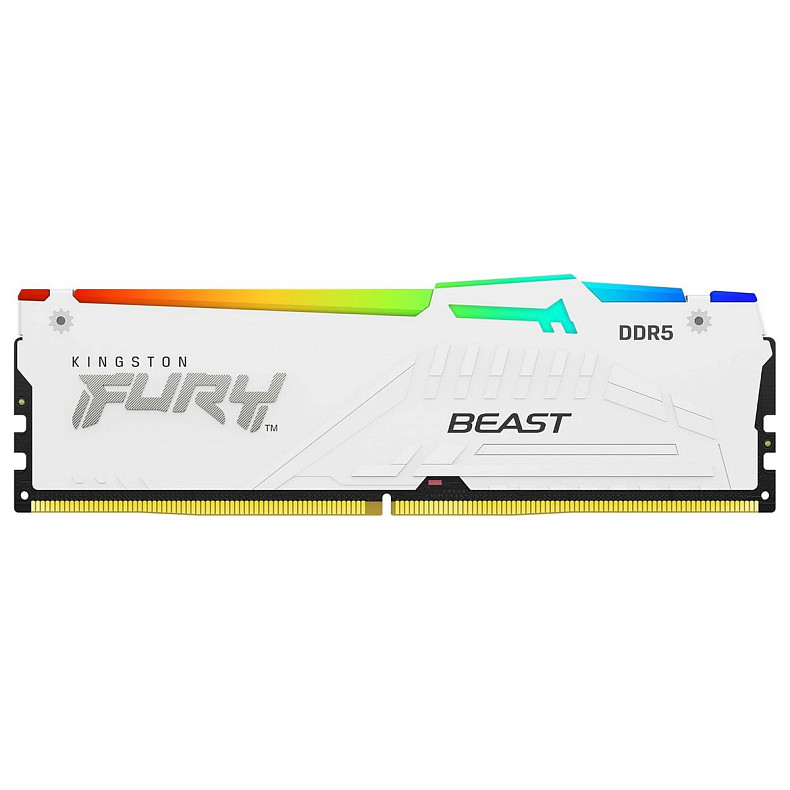 ОЗУ Kingston DDR5 16GB 6000 FURY Beast EXPO Белый (KF560C30BWEA-16)