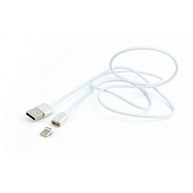 Кабель Cablexpert (CC-USB2-AMUCMM-1M), USB 2.0 BM - USB Type-C, 1м, білий