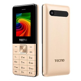 Мобильный телефон Tecno T301 Dual Sim Champagne Gold (4895180743337)