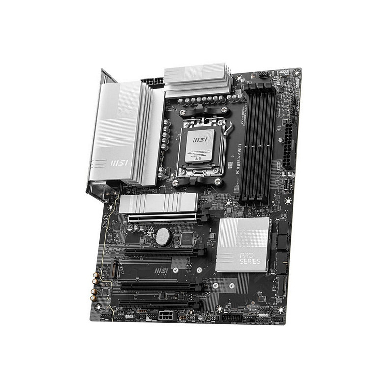 Материнcька плата MSI PRO B850-P WIFI sAM5 B850 4xDDR5 M.2 HDMI Wi-Fi BT ATX