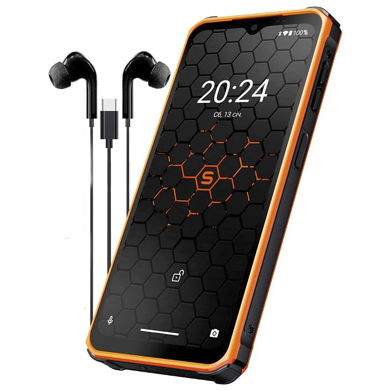 Смартфон Sigma mobile X-treme PQ56 Dual Sim Black/Orange