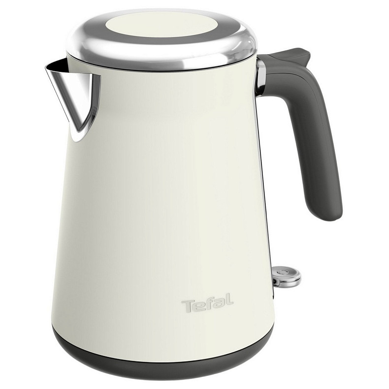 Електрочайник Tefal Collection 1.68л, Strix, нерж. сталь, бежевий