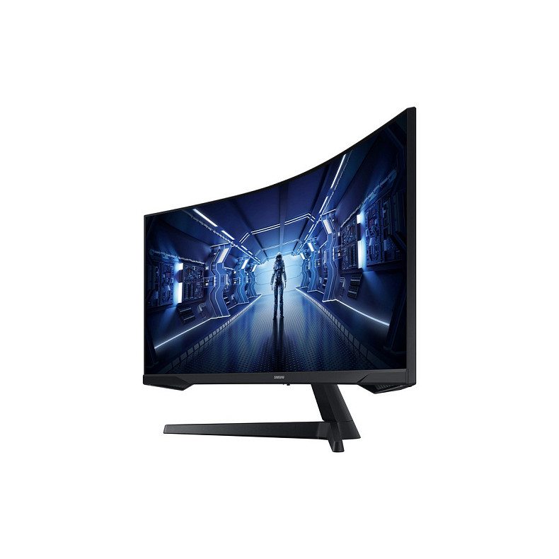 Монитор Samsung 34" Odyssey G5 C34G55TWW D-Sub, 2xHDMI, DP, VA, 3440x1440, 21:9, 165Hz, 1ms, CURVED