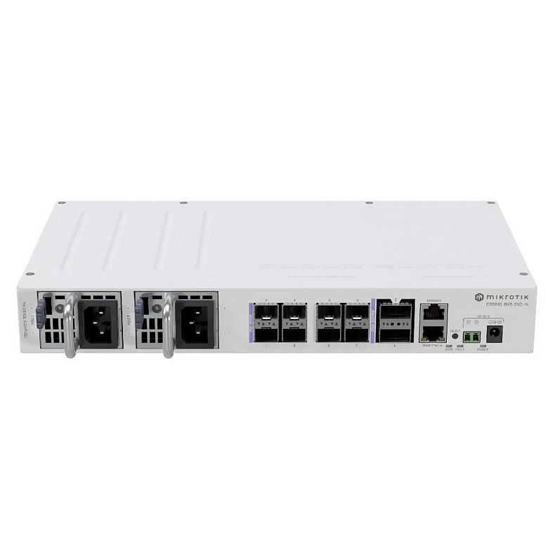 Комутатор MikroTik Cloud Router Switch CRS510-8XS-2XQ-IN