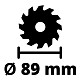 Дисковая пилка Einhell TE-CS 18/89 Li-Solo (4331100)