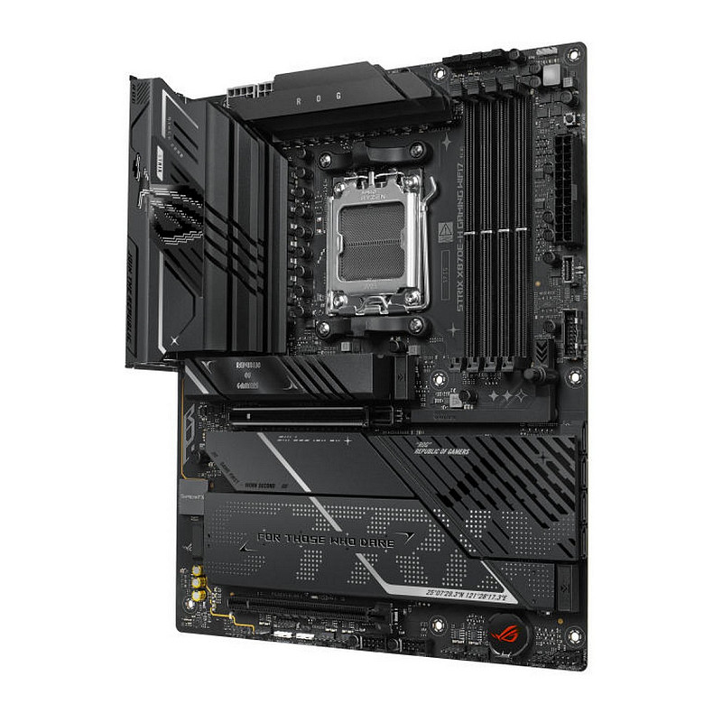 Материнcька плата ASUS ROG STRIX X870E-H GAMING WIFI7 sAM5 X870 4xDDR5 M.2 HDMI USB Type-C Wi-Fi BT
