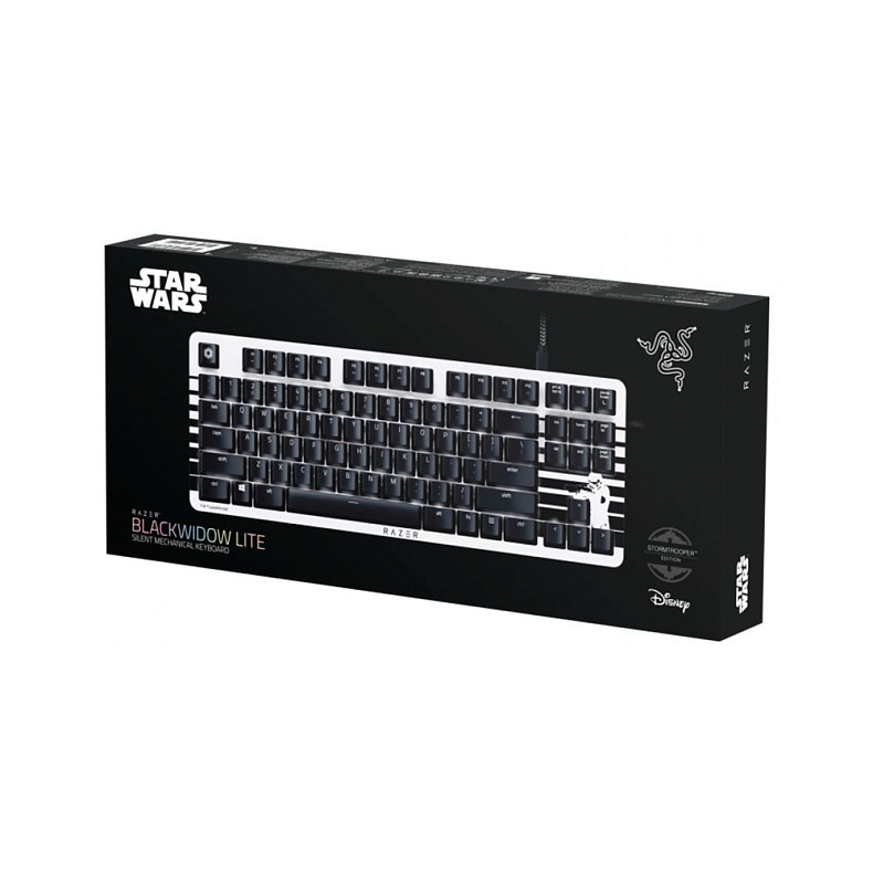 Клавіатура Razer BlackWidow Lite Silent Stormtrooper Orange Switch (RZ03-02640800-R3M1)