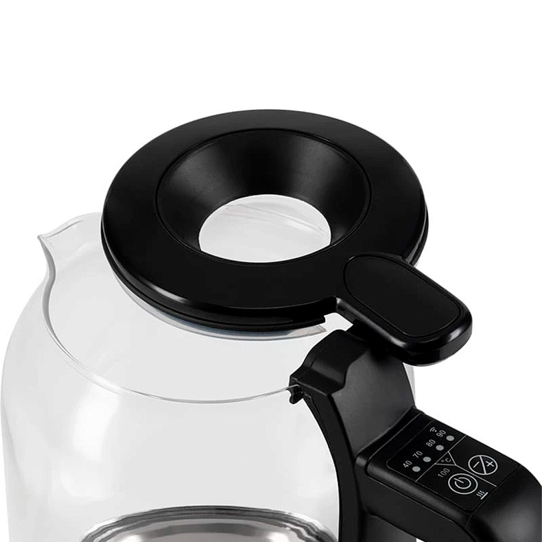 Електрочайник Polaris PWK 17107CGLD WIFI IQ Home Чорний