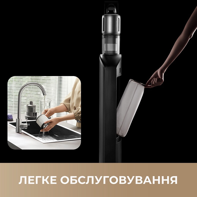 Бездротовий пилосос Dreame Z40 Station