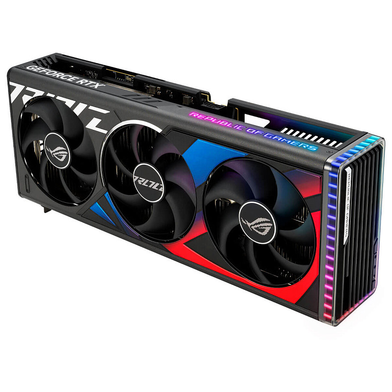 Відеокарта Asus GeForce RTX 4090 24GB GDDR6X ROG Strix Gaming OC (ROG-STRIX-RTX4090-O24G-GAMING)