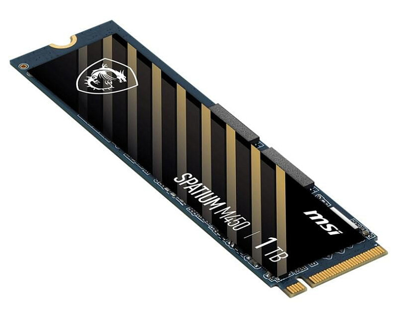 SSD диск MSI Spatium M450 V1 1TB M.2 2280 PCIe 4.0 x4 NVMe 3D NAND TLC (S78-440L0M0-P83)