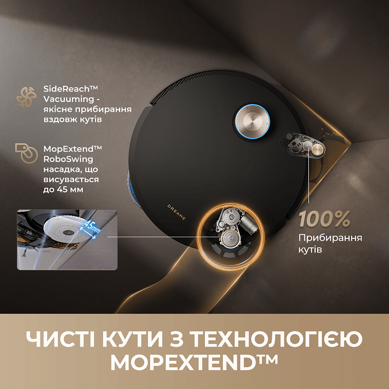 Робот-пылесос моющий Dreame Bot Matrix10 Ultra White