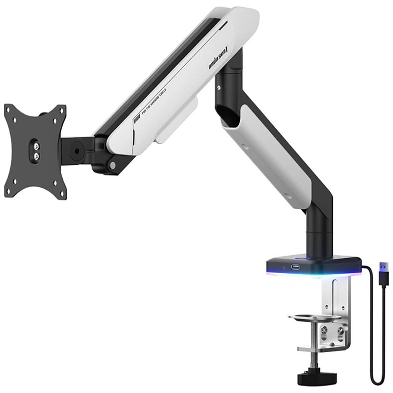 Настільне кріплення Anda Seat Stealth Pro II RGB 17’’-42’’ White