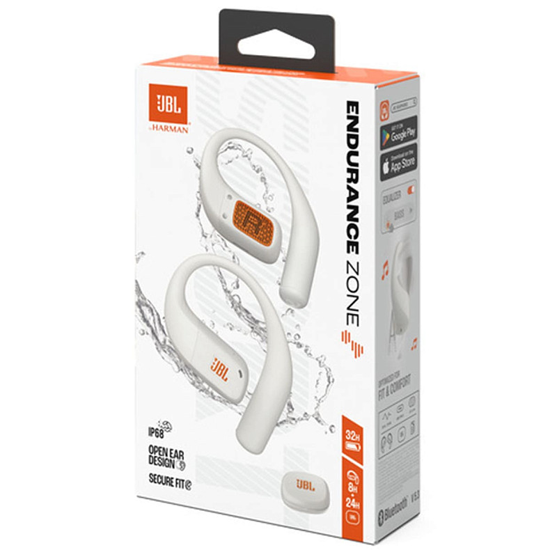 Наушники TWS JBL Endurance Zone White (JBLENDUZONEWHT)