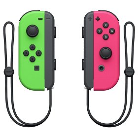 Набор 2 контроллера Joy-Con (неоновый зеленый/неоновый розовый)