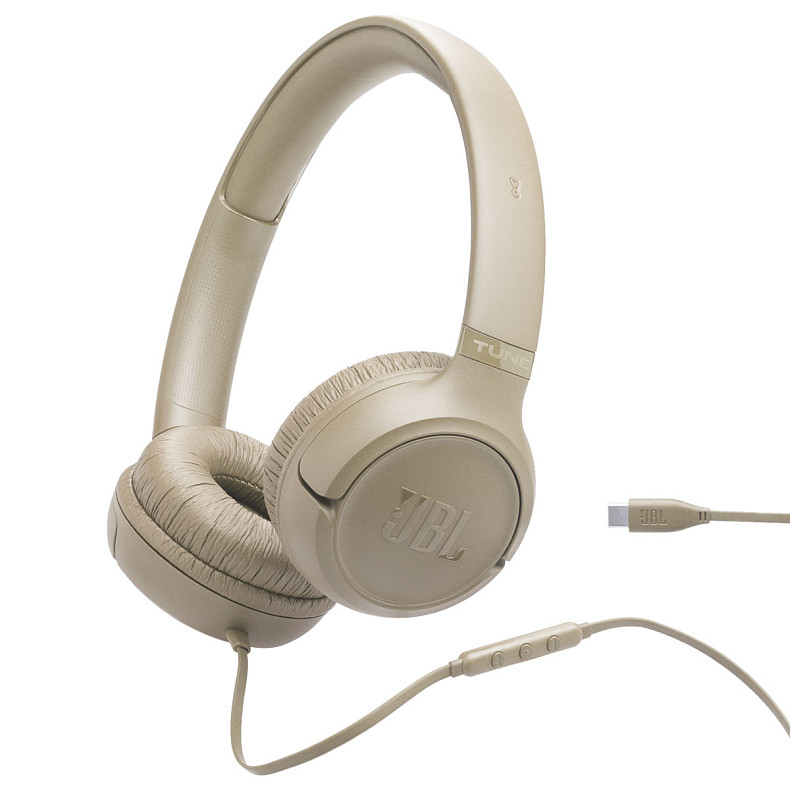 Навушники JBL Tune 530c USB-C Beige (JBLT530CBEG)