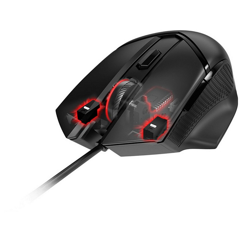 Миша MSI Clutch GM20 Elite GAMING Mouse RGB, USB-A, чорний