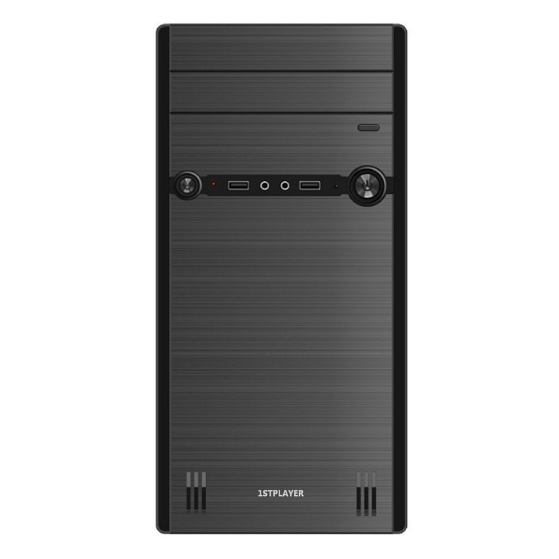 Корпус 1stPlayer M5-500PLS 12см Black 2хUSB3.0