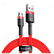 Кабель Baseus Cafule USB-microUSB, 2м Red (CAMKLF-C09)