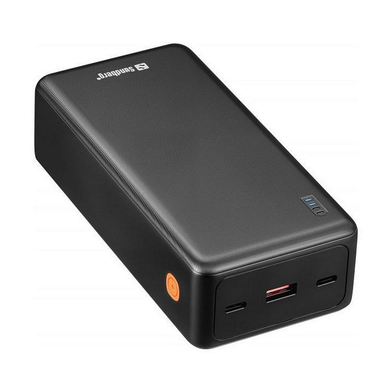 Универсальная мобильная батарея Sandberg 27000mAh Saver 22,5W, черный
