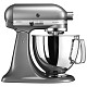 Кухонный комбайн KitchenAid Artisan 4,8 л 5KSM125ECU с откидным блоком серебристый