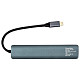 USB-хаб PowerPlant Blueendless USB Type-C to HDMI 3xUSB Type-A SD TF USB Type-C PD100W (CA913848)