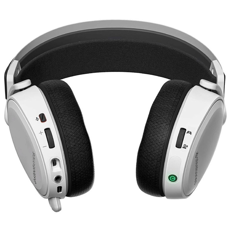 Гарнітура STEELSERIES Arctis 7+ Wireless, white (61461)