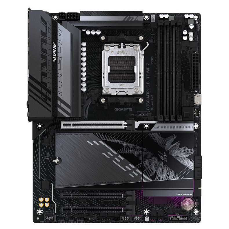 Материнская плата GIGABYTE B850 A ELITE WF7 sAM5 B850 4xDDR5 M.2 Wi-Fi BT ATX