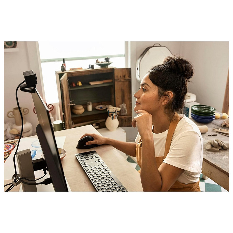 Миша HP 920 Ergonomic Vertical, WL/BT, чорний