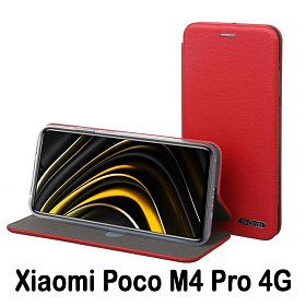 Чeхол-книжка BeCover Exclusive для Xiaomi Poco M4 Pro 4G Burgundy Red (707924)