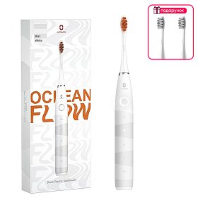 Электрическая зубная щетка Oclean Flow Sonic White - белая