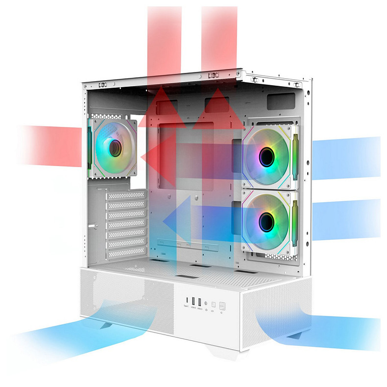 Корпус Zalman Chronix V2 White