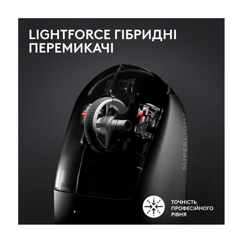 Мышь LOGITECH Pro X Superlight 2 Lightspeed Black