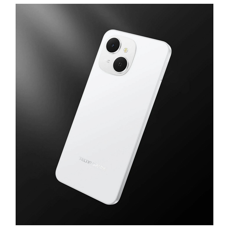 Смартфон TECNO Spark 40C (KM4k) 4/128GB Veil White