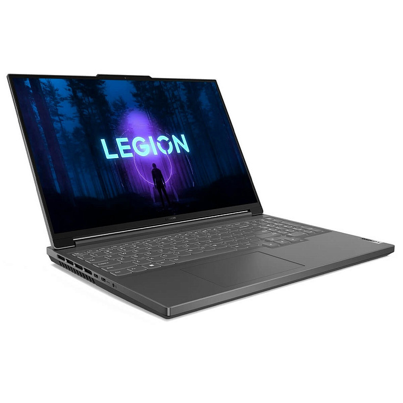 Ноутбук Lenovo 16WQXGAM/i5-12450H/16/512/RTX 4050 6GB/DOS /BL//Storm Grey Legion Slim 5 16IRH8