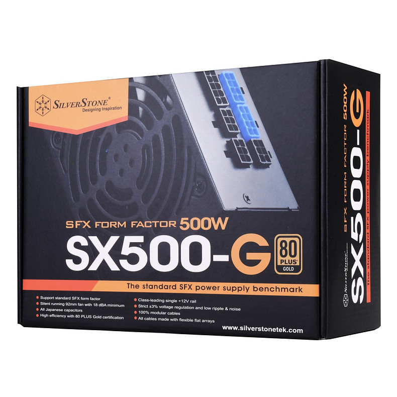 Блок живлення SilverStone STRIDER SX500-GV1.1 500W (SST-SX500-G)