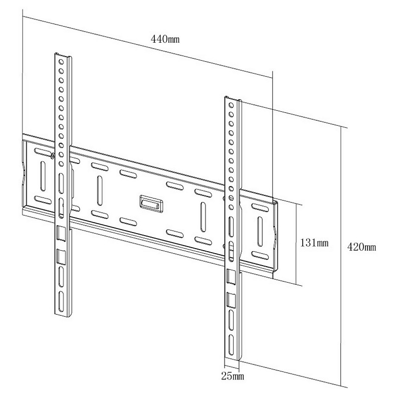 Кронштейн X-DIGITAL STEEL SF305 чорний