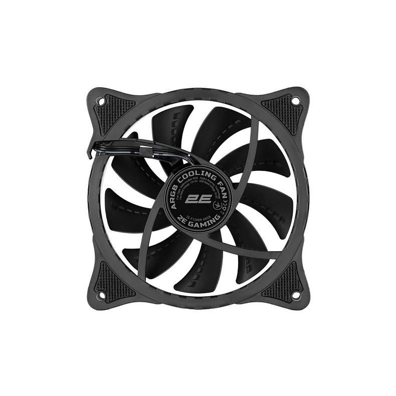 Корпусный вентилятор 2E GAMING F120OR-ARGB, 120mm, 1200rpm, 3pin, 3pin+5VAura, 25.3dBa