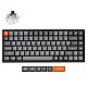 Клавиатура механическая Keychron K2 Max 84Key, K Super Brown, WL/BT/USB-A, QMK, EN/UKR, RGB, черный