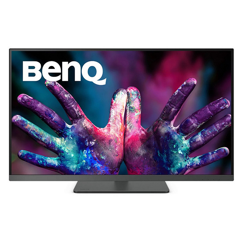 TFT 31.5" BenQ PD3205U, IPS, 4K UHD, HDMI, DP, 2 х USB-С , USB-hub, HAS, кол, темно- сірий