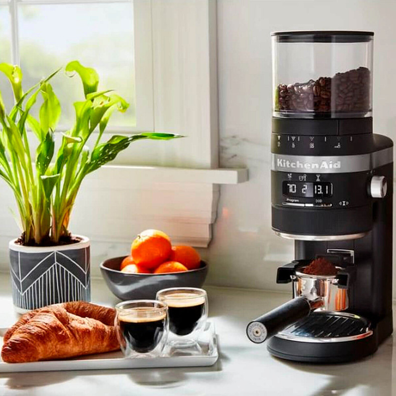 Кавомолка KitchenAid Artisan 5KCG8433EBM матовий чорний