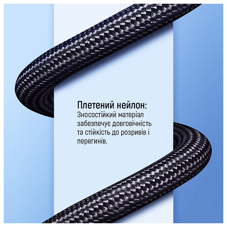 Кабель ColorWay USB Type-C + USB Type-C (M/M), 5.0 А, 1 м, Black (CW-CBPDCC062-BK)