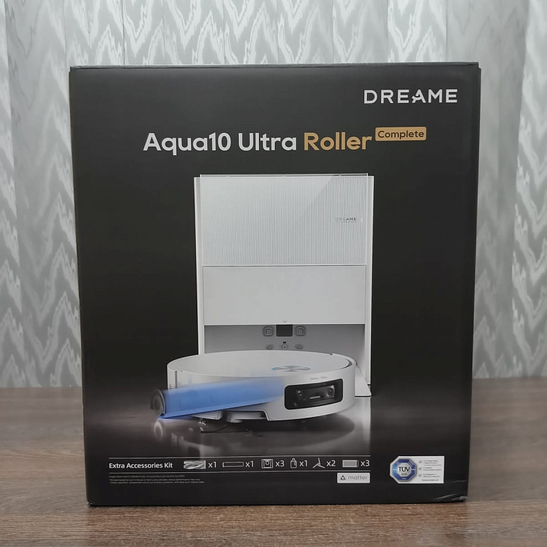 Робот-пылесос моющий Dreame Aqua 10 Ultra Roller Complete White -- Уценка